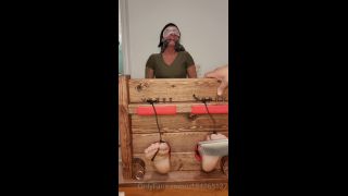 TickleMeAmy - Tickled in the Stocks – Tickling Videos.-6