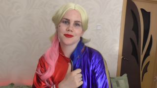 Harley Quinn masturbates and cums hot Cosplay!-0