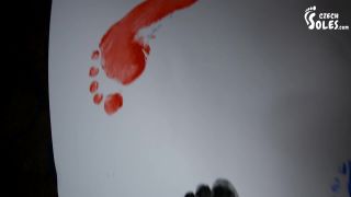 Czech Soles - Dirty footprints of Megan's sexy feet | free | femdom porn catsuit femdom-9
