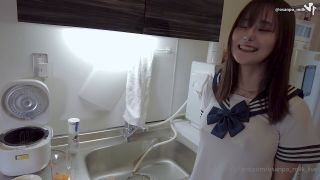Osanpo Milk - I Cant Refuse When Someone Asks Me To My Butt Bounces With the Ekiben - Teen-1
