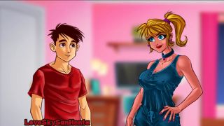 LoveSkySan - High School Days (RichyCapy) - Part 21 - Sexy Ebony Babe And Horny Girls By LoveSkySanHenta-7