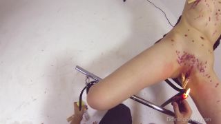 free adult clip 5 plastic fetish DV Ferggy, spanking on femdom porn-5