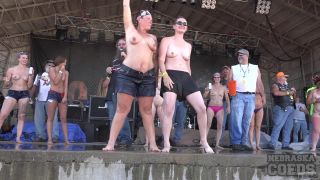 Fully Nude Biker Chick Contest 2nd Day Abate Iowa 2016 SmallTits-3