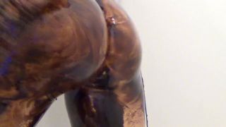 Chocolate Syrup Rubdown Massage 720p-9