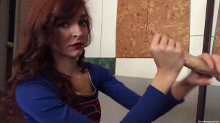 Sexy Supergirl Saves Your Cock – Snortneypoptart | amateur | femdom porn femdom torture-0