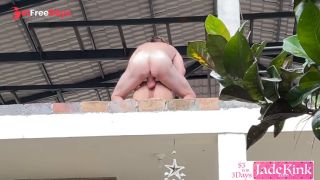 [GetFreeDays.com] Real Exhibitionist Kinky Couple Fucking on a Balcony and Flashing Public Strangers Adult Leak March 2023-4