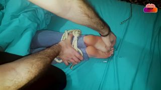 free xxx video 38 Tickle torture of wifes tied feet in bed on bdsm porn indian feet fetish-9
