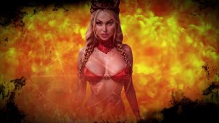 Goddess Misha Goldy Anti christmas JOI Succumb to the Succubus - Joi-3