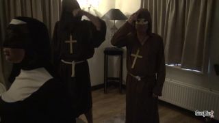 M@nyV1ds - cumbizz - Halloween Bukkake Cum Nun teaser-4