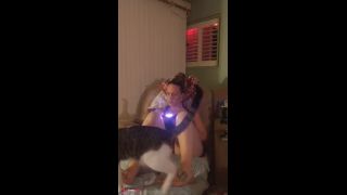 Hot Milf smoking cigarettes and 420 while playing video games and lifts up her mini dress-7