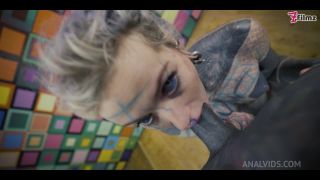 Anuskatzz - Tattoo Couple Hard Pov Sex - Anal Fuck, Gapes, Sloppy BJ, Anal Creampie, Female Orgasm - Hardcore-3