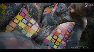 Anuskatzz - Tattoo Couple Hard Pov Sex - Anal Fuck, Gapes, Sloppy BJ, Anal Creampie, Female Orgasm - Hardcore-4