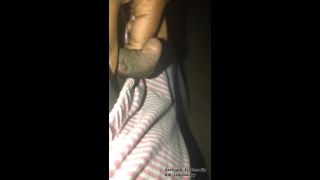 ebony girl jerking her huge clit-5