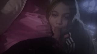 Hd Porn Рискованный отсос на ночной набережной-0