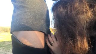 PassionDessire - Beauty Sucks Cock in the Car. Pulsating Cum Mouth. Oc ...-5