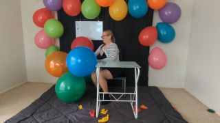 Septembers Balloons - Balloon Teacher - Pin Popping -  (UltraHD 2024) New Porn-4