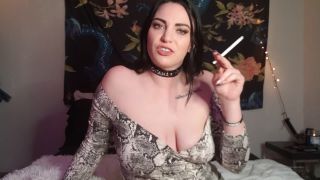 Anaconda Noire - Smoking Fetish Clip For My Ashtray Losers - Smoking-6