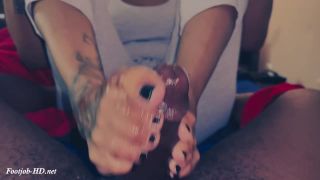 online adult clip 1 superb femdom Lunch Break Eff Jay , footjob on femdom porn-2