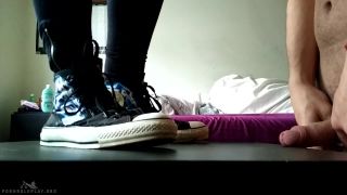 online clip 47 nylon fetish sex fetish porn | Jail Of Princess Hell - Cock Crush By Converse | stomping-4