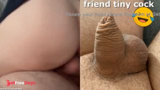 [GetFreeDays.com] Riding Friend Tiny Cock - He Cums Premature Adult Stream June 2023-1