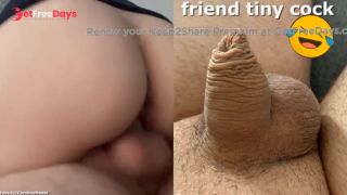 [GetFreeDays.com] Riding Friend Tiny Cock - He Cums Premature Adult Stream June 2023-6