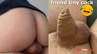 [GetFreeDays.com] Riding Friend Tiny Cock - He Cums Premature Adult Stream June 2023-9