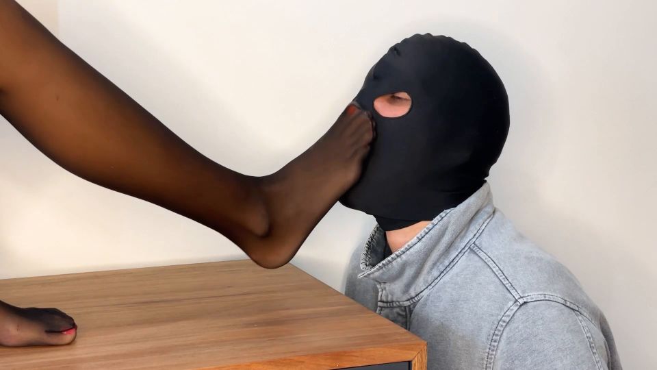 free adult clip 47 yapoo market femdom fetish porn | Enola - The Executive S Boot Licker And Pantyhose Slave | office