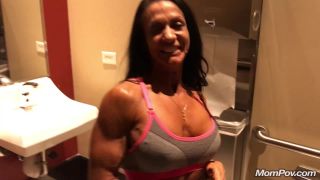 beautiful blowjob compilation MomPov: Ericca - Public bathroom BTS , ericca on milf-4