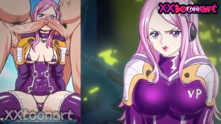 Jewelry Bonney from One Piece gives you a blowjob in a futuristic outfit-5