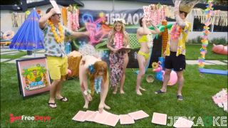 Hawaiian Orgy gets Wild -madison Morgan, Kali Roses, Rosalyn Sphinx-2