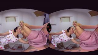 femdom titjob Francys Belle, Katrin Tequila in Czech VR Fetish 082 – Double Face Sitting, katrin tequila on virtual reality-1