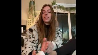 online clip 10 Lynn Baby – FOOT WORSHIP BALL BUST REAL TIME SESSION, big boobs fetish on femdom porn -7