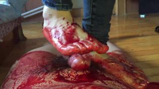 online porn clip 15 only femdom Chinese Blood Footjob, 1080p on femdom porn-3