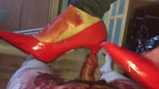 online porn clip 15 only femdom Chinese Blood Footjob, 1080p on femdom porn-7