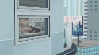 Brunette He has morning sex with his boss in her kitchen  Morning After-9