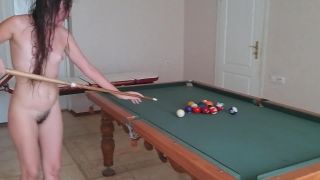 Dream4AngelRisky Naked Billiards PLAY in Public Sauna-0