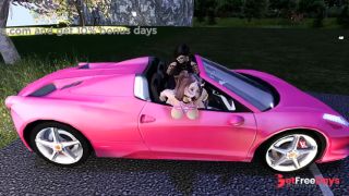 [GetFreeDays.com] Cryptofantasy indulges in the pleasures of a beautiful femboy girl, in her pink sports car Porn Video April 2023-1