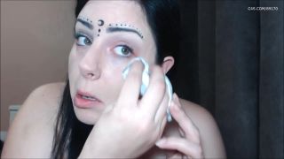 From Goth To Conventional Look Webcam!-4