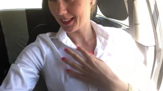 Ivy RosesBucled Up Masturbation In Car-9