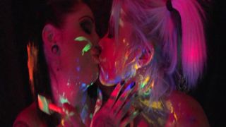 porn video 33 femdom media Black Light Dildos, black on black porn-2