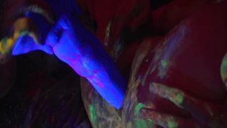 porn video 33 femdom media Black Light Dildos, black on black porn-3