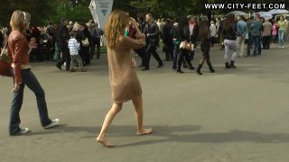 Bare Feet In The City Video - Sveta D 2011-12-26 Foot-3