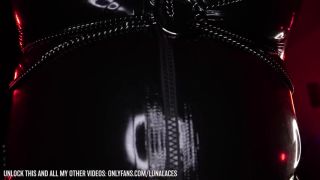 Amateur Couple Latex Doll Luna Laces Playing in Her New Gasmask  OF Trailer-0