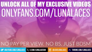 Amateur Couple Latex Doll Luna Laces Playing in Her New Gasmask  OF Trailer-8