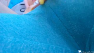 PHEmanuelly RaquelSexy Sweet Cameltoe Teen In Tight Lycras¡ Amazing Ass In Leggins ORGASM - 1080p-7