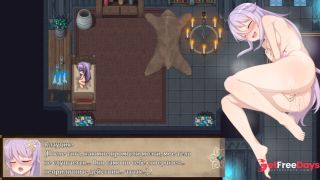 cutie in a hole in the wall gets fucked by a huge slime and her holes are impregnated-3