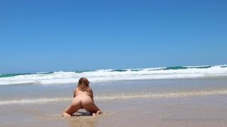 Scarlett Morgan Scarlettmorgan - how good is having the private beach to yourself 02-11-2020-0