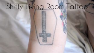 femdom sissy cuckold tattoo | Tattoo Tour 1080 HD – Sage Grey | solo female-8