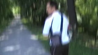 Wtfpass.com- Couple doing sex in the woods-1