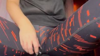 Exclusive He Helps Me Climax After Desperate Solo Toy Play in Leggings  FULL VIDEO-7